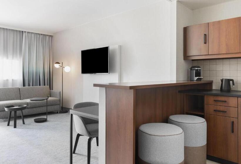 キングサイズベッドのスーペリアルーム, Courtyard By Marriott Basel