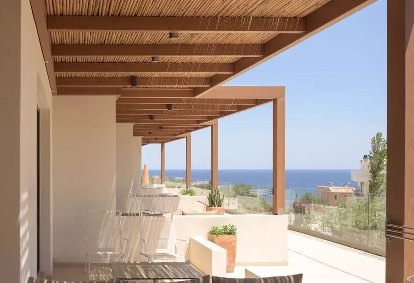 Superior-huone Sivuttainen Merinäkymä, Irida Hotel Agia Pelagia