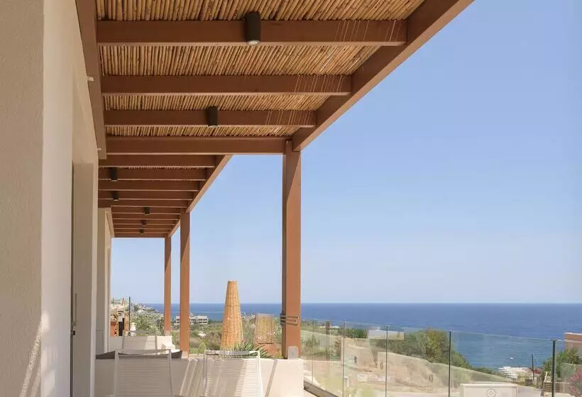 Superior-huone Sivuttainen Merinäkymä, Irida Hotel Agia Pelagia
