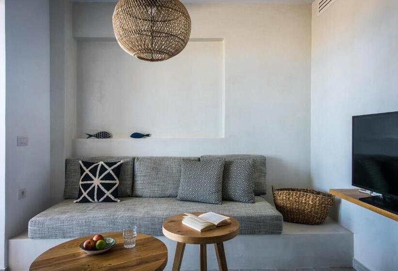 Апартаменты Deluxe 1 Спальня Вид на Море, Irida Hotel Agia Pelagia