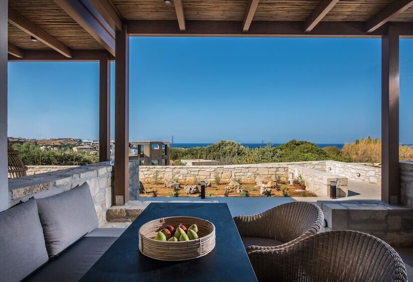 Апартаменты Deluxe 1 Спальня Вид на Море, Irida Hotel Agia Pelagia