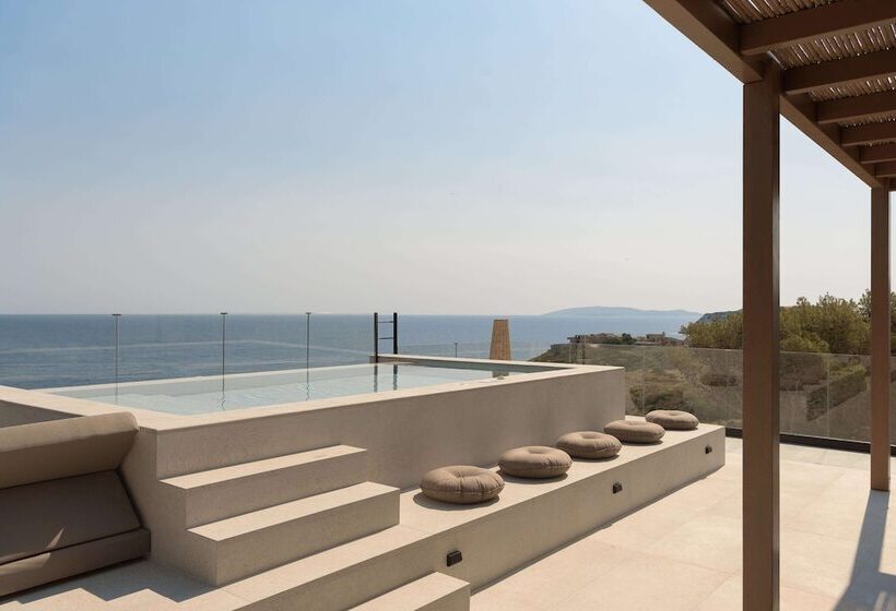 Люкс Боковой Вид на Море, Irida Hotel Agia Pelagia