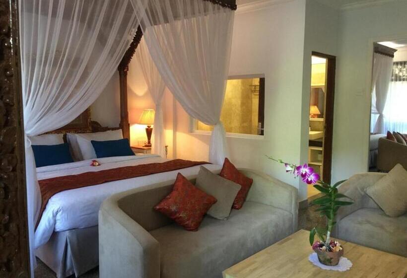 جناح مزوَّد بشرفة, Puri Dewa Bharata Hotel & Villas