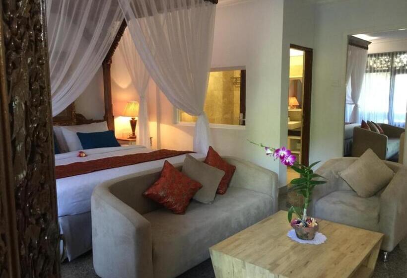 جناح مزوَّد بشرفة, Puri Dewa Bharata Hotel & Villas