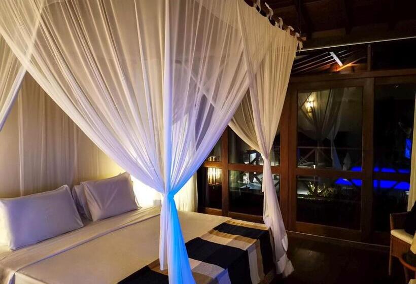 غرفة قياسية مطلّة علي البحر مزوَّدة بشُرفة, Casa Mia Pousada