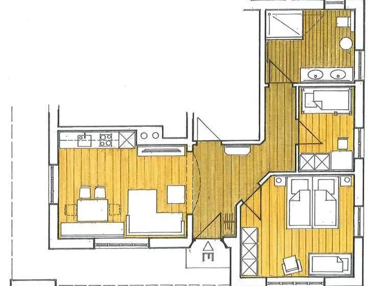 Apartamento 1 Quarto Vista Jardim, Beim Lenglacher