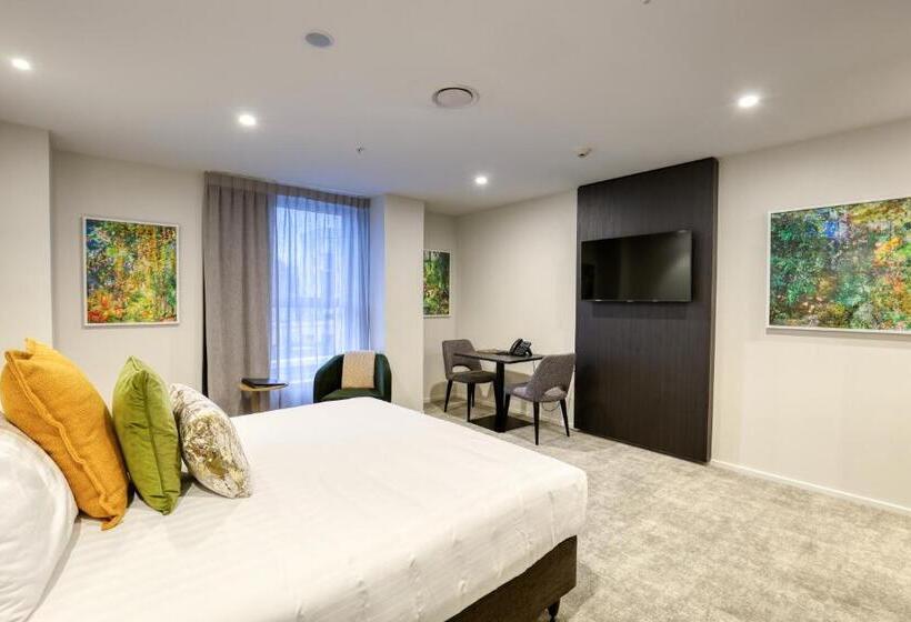 סטודיו סטנדרט, מיטה זוגית, Wyndham Garden Christchurch Kilmore Street