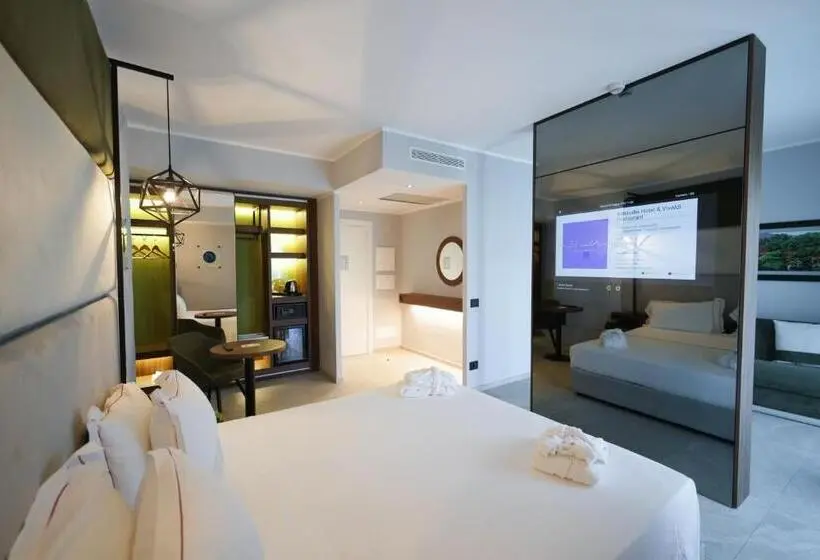 クイーンサイズベッドのスイートルーム, Best Western Plus Sabaudia
