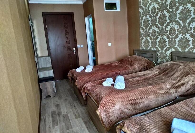 اتاق استاندارد سه تخته با بالکن, My House In Akhaltsikhe