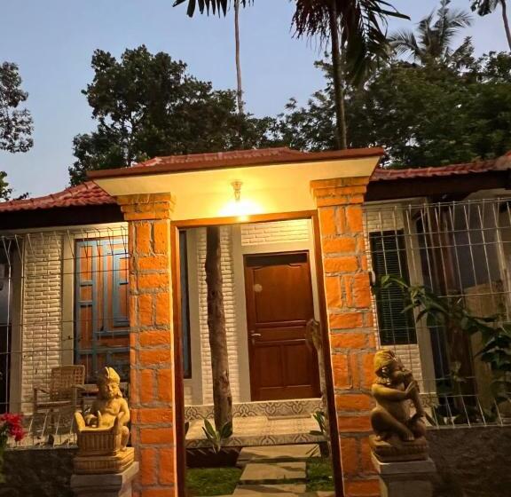 חדר דחוקס עם מיטת קינג, Villa Santai Karangasem