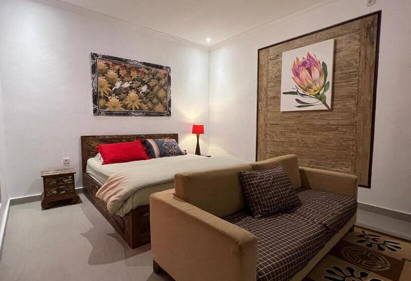 חדר סטנדרט פנימי, Villa Santai Karangasem