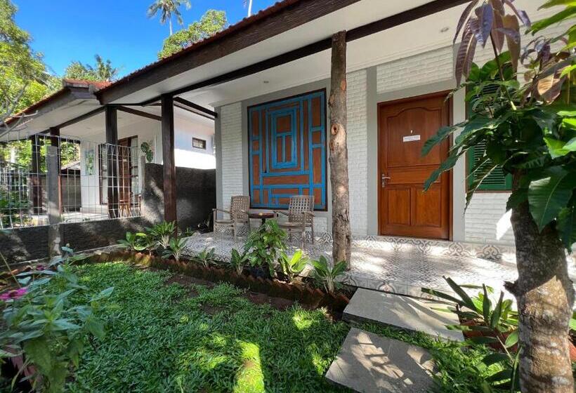 חדר דחוקס עם מיטת קינג, Villa Santai Karangasem