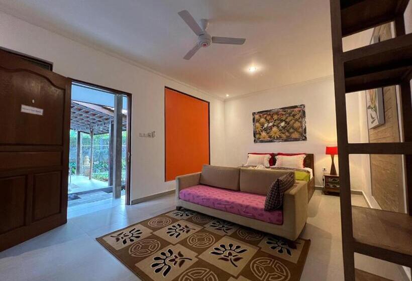 חדר סטנדרט פנימי, Villa Santai Karangasem