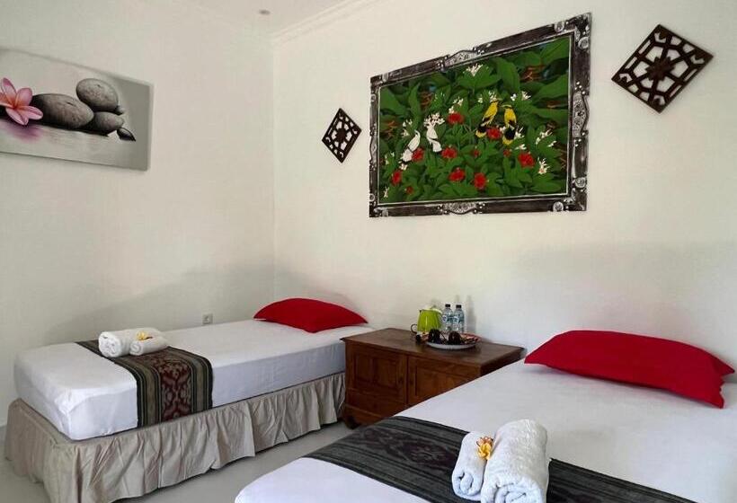 חדר סטנדרט נוף לגינה, Villa Santai Karangasem