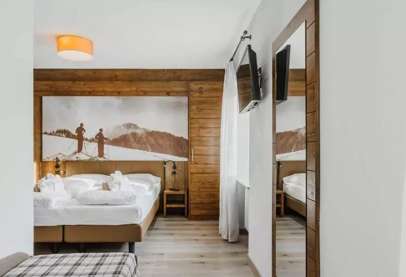エコノミートリプルルーム, Family Hotel Gran Baita