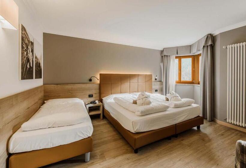اتاق استاندارد سه نفره, Family Hotel Gran Baita