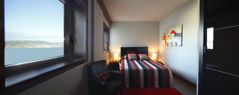 스탠다드 룸 바다 전망, Silken Axis Vigo