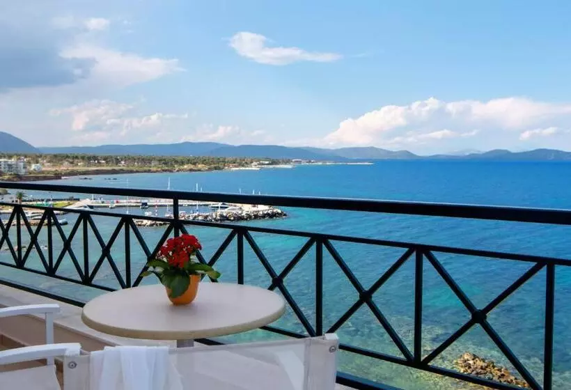 オーシャンビューのプレミアムルーム。, Ramada by Wyndham, Athens Club Attica Riviera