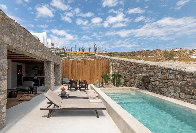 别墅: 1间卧室带游泳池, Rocabella Mykonos