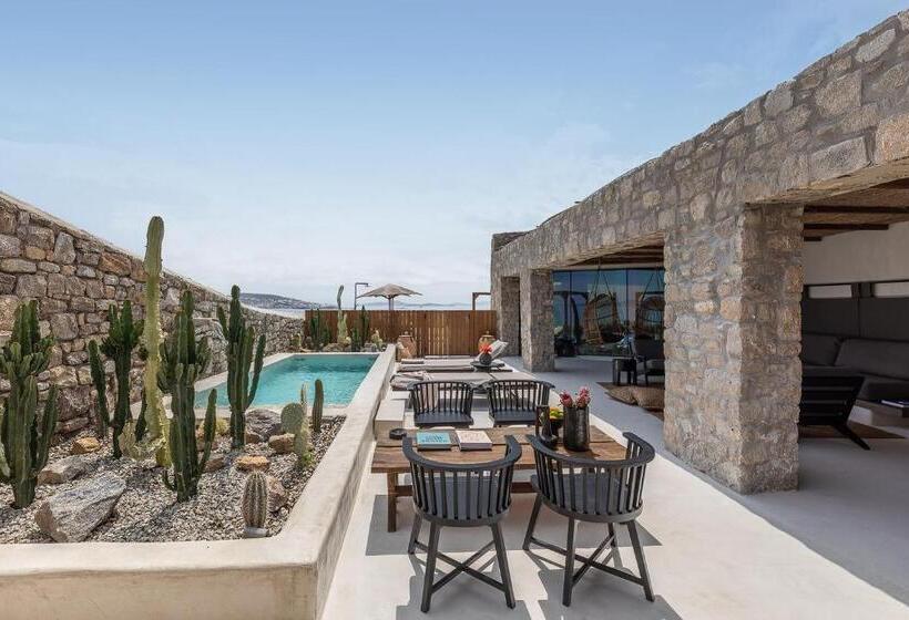 Вилла с 1 спальней и бассейном, Rocabella Mykonos
