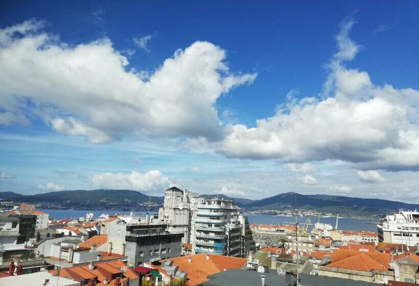 스탠다드 룸 바다 전망, Silken Axis Vigo