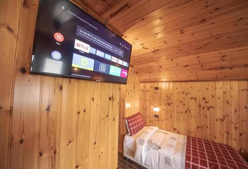 スタンダード４人部屋, Albergo Quarto Pirovano
