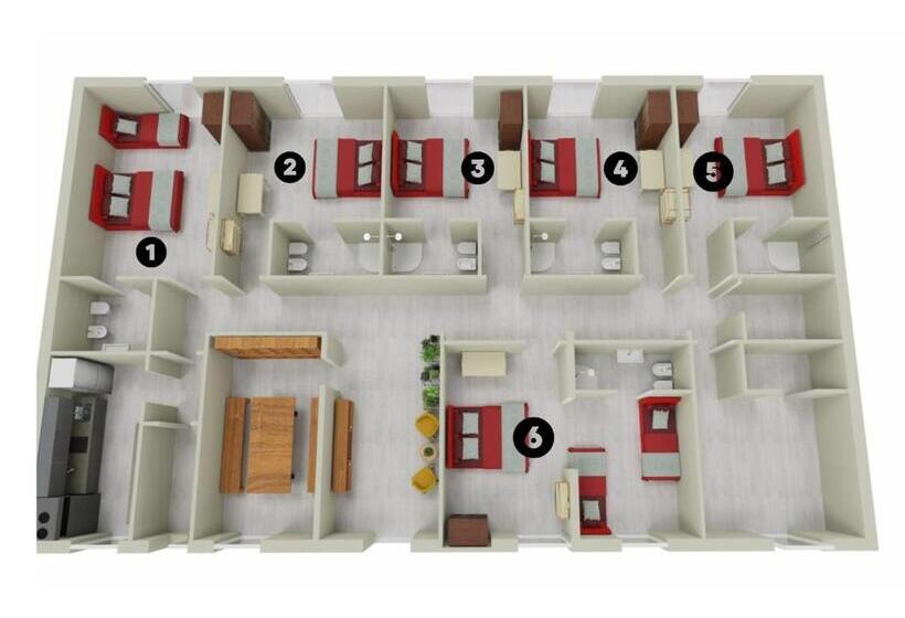 דירת חדר, Capitolium Rooms