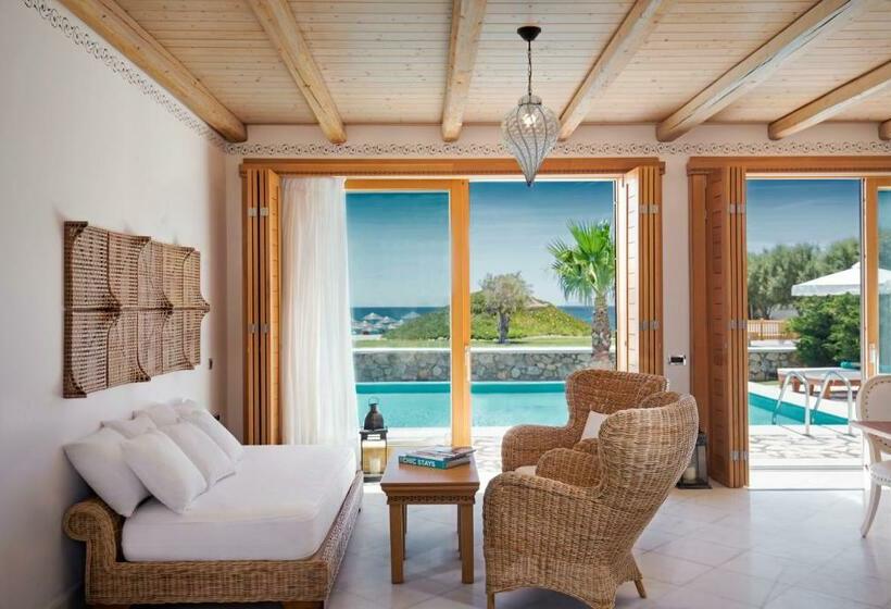 ویلای 1 خوابه با چشمانداز دریا, Mitsis Selection Blue Domes