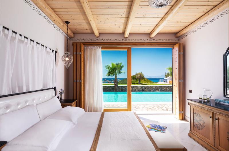 ویلای 1 خوابه با چشمانداز دریا, Mitsis Selection Blue Domes