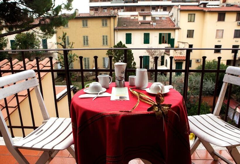 اتاق استاندارد چهارنفره با بالکن, Villa Il Castagno
