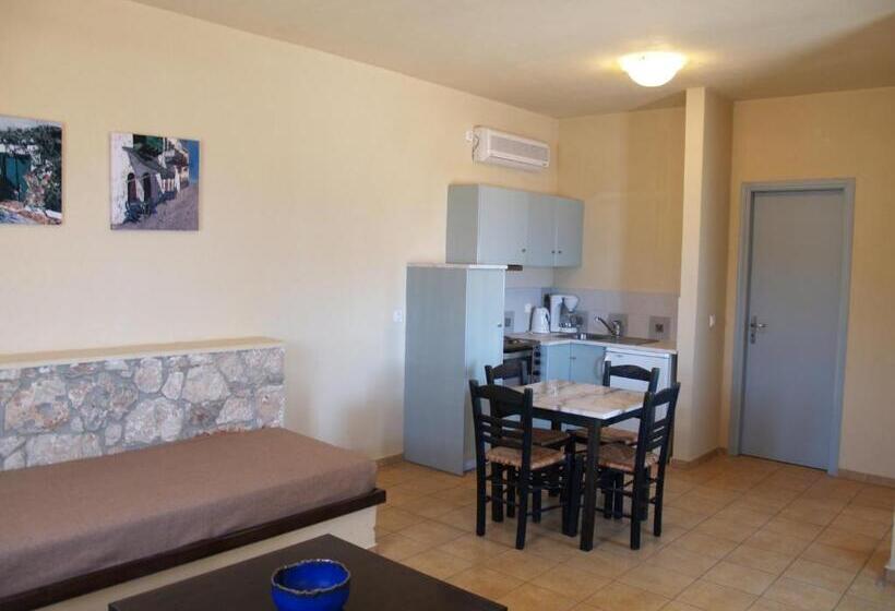 آپارتمان 1 خوابه با چشمانداز دریا, Mandilada Village