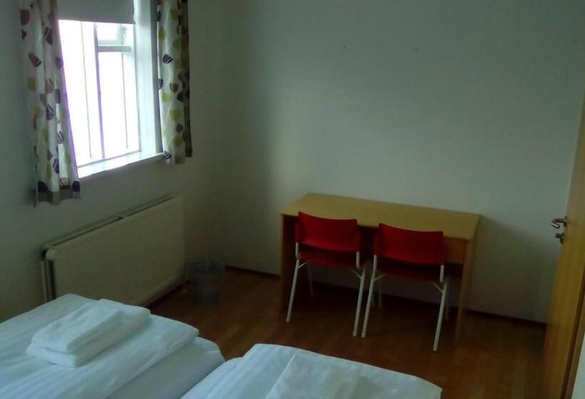 اتاق استاندارد با سرویس بهداشتی مشترک, Húsabakki Guesthouse