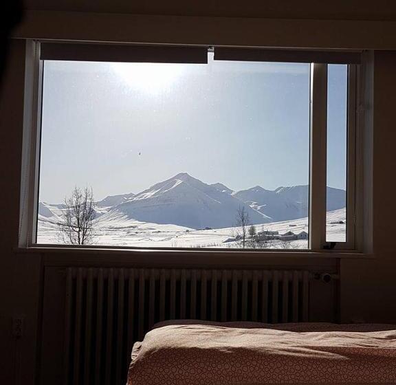 اتاق استاندارد یک تخته با سرویس بهداشتی مشترک, Húsabakki Guesthouse