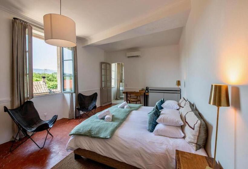 キングサイドベッドのスタンダードワンルーム, Au Ralenti Du Lierre