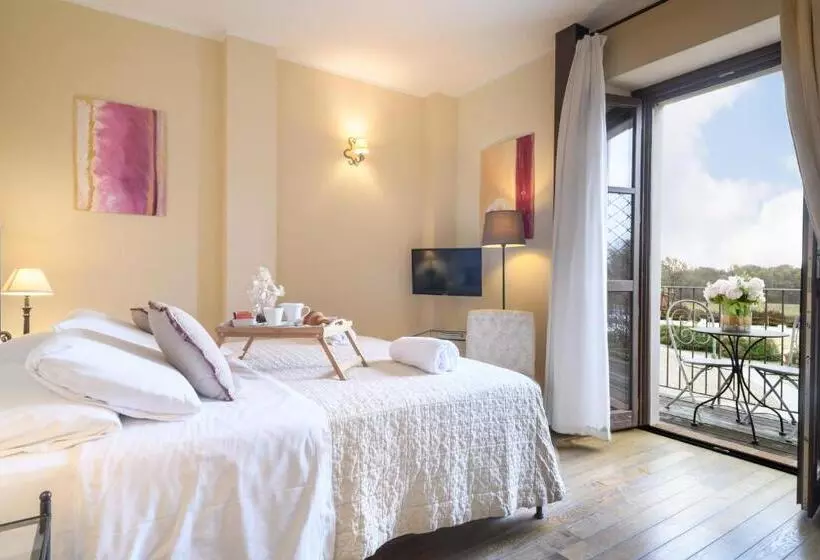 バルコニー付きデラックスルーム, Relais Bella Rosina Pool & Spa