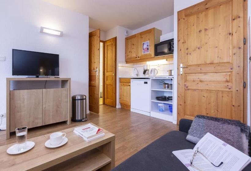 דירת שלושה חדרים, Résidence Odalys Le Buet