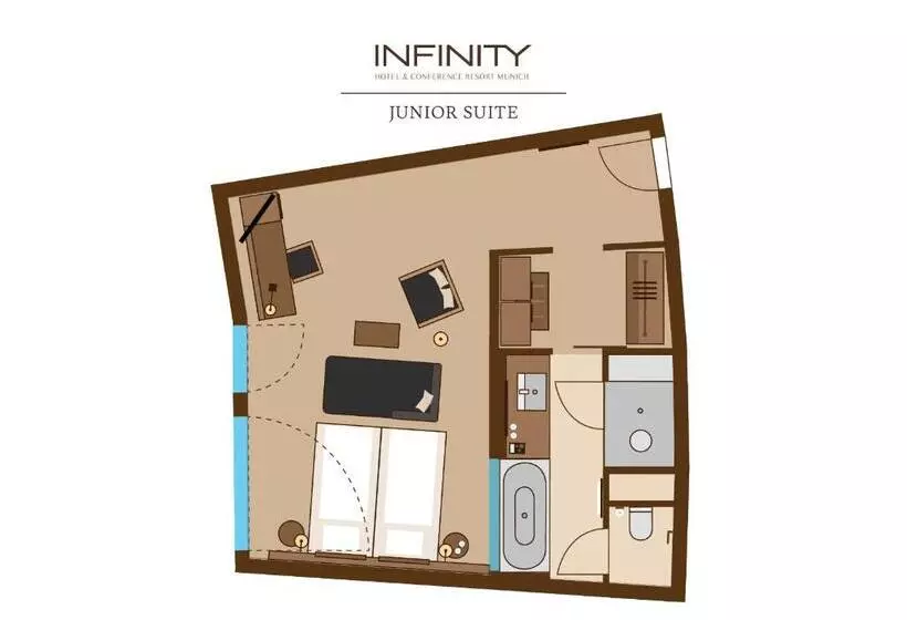 ジュニアスイート, Infinity Hotel & Conference Resort Munich