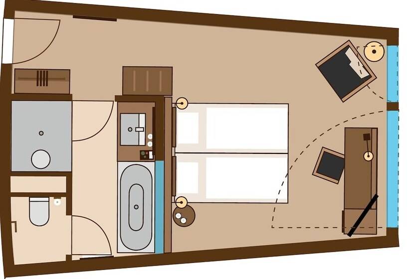 デラックスルーム, Infinity Hotel & Conference Resort Munich