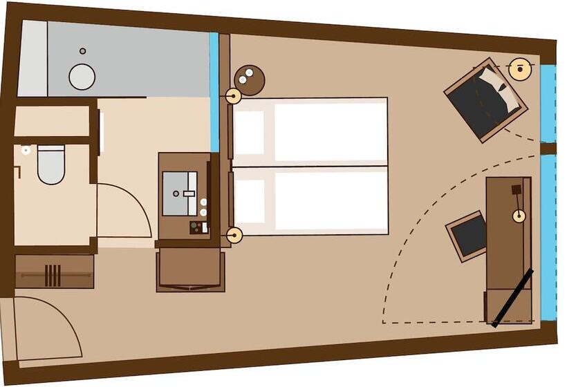 デラックスルーム, Infinity Hotel & Conference Resort Munich