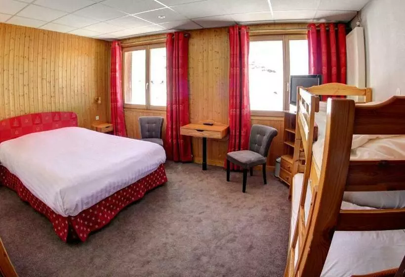 スタンダード４人部屋, Le Val Chavière