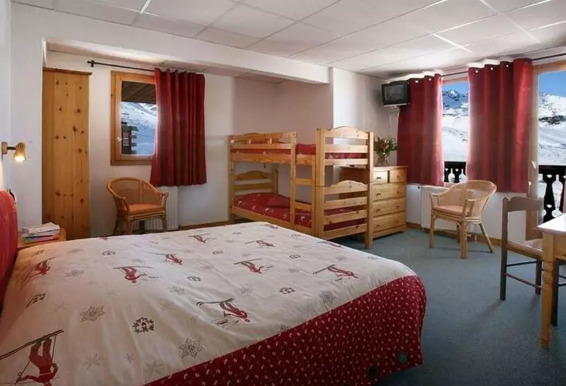 スタンダード４人部屋, Le Val Chavière