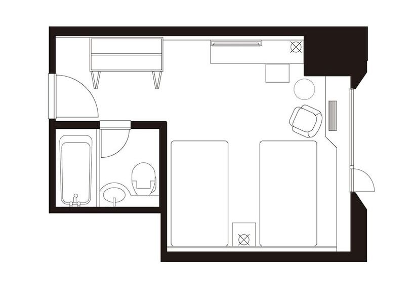キングサイズベッドのスーペリアルーム, Grand Prince Hotel Takanawa