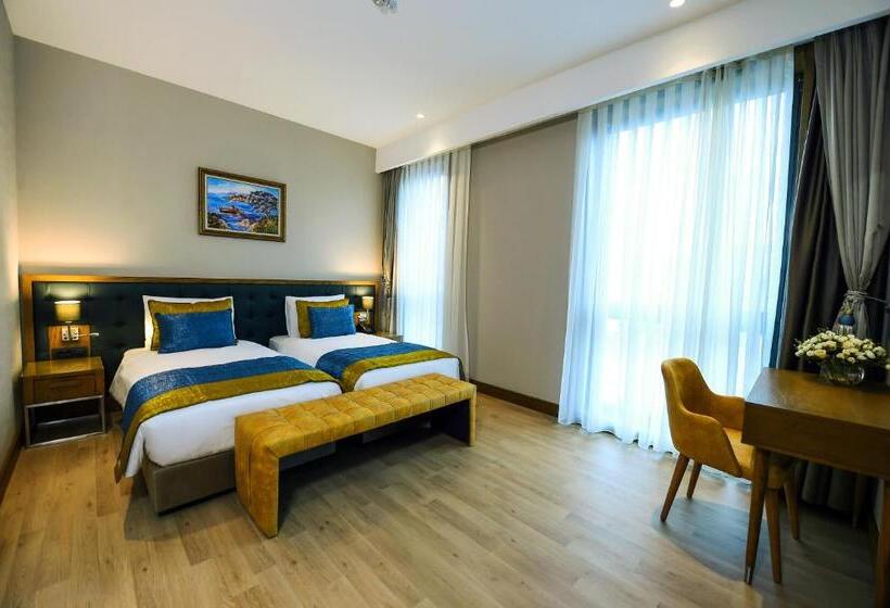 琮城市景观的豪华间, Cher Hotel & Spa Istanbul Taksim