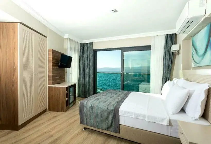 オーシャンビューデラックスルーム, Gulluk Yalı Boutique Otel