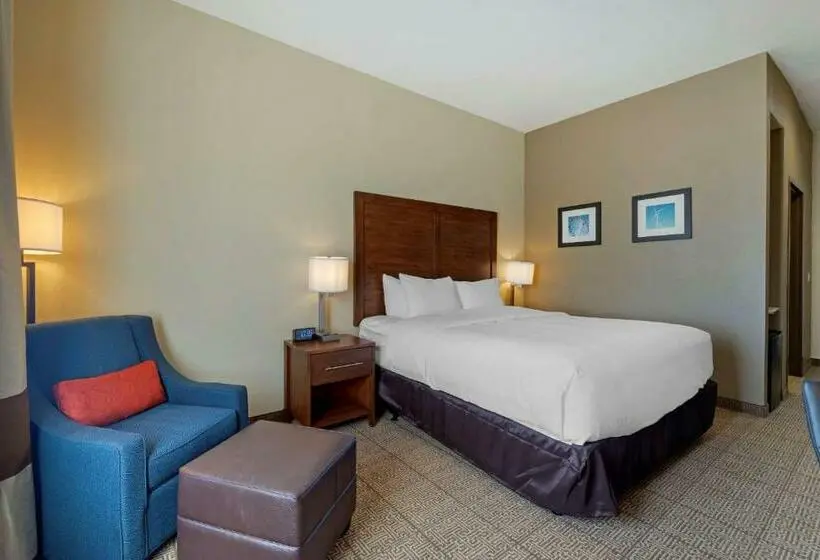 キングサイズベッドのスタンダードルーム, Comfort Inn & Suites Harrah