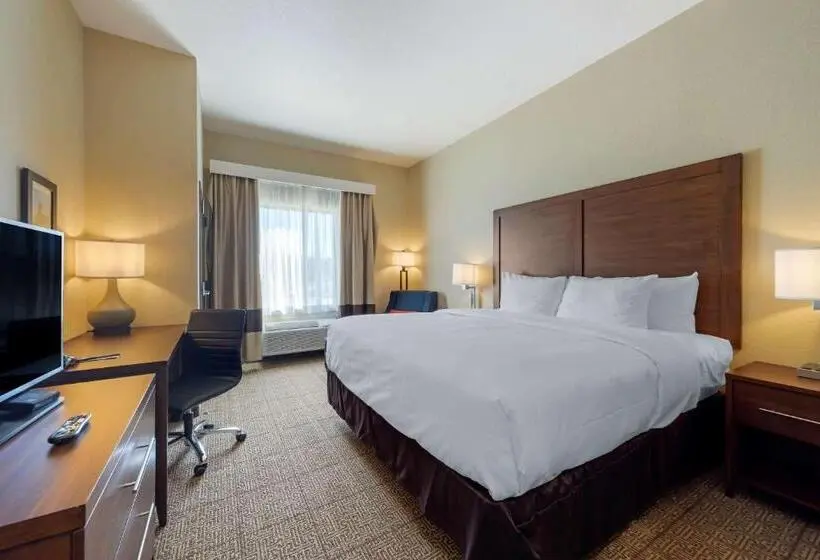 キングサイズベッドのスタンダードルーム, Comfort Inn & Suites Harrah
