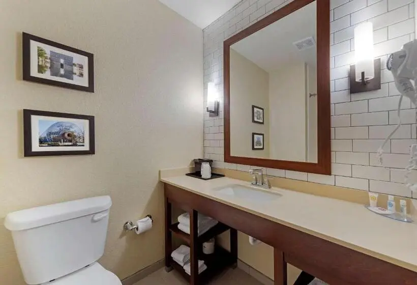 キングサイズベッドのスイートルーム, Comfort Inn & Suites Harrah