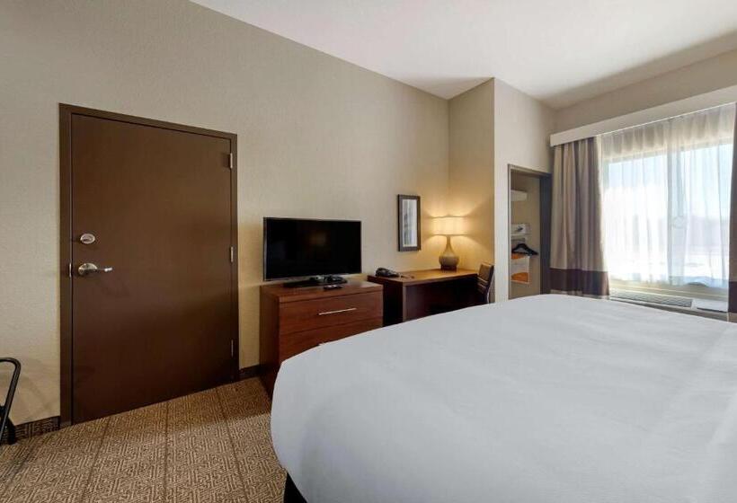 غرفة قياسية سرير كينج لذوى الإحتياجات الخاصة, Comfort Inn & Suites Harrah