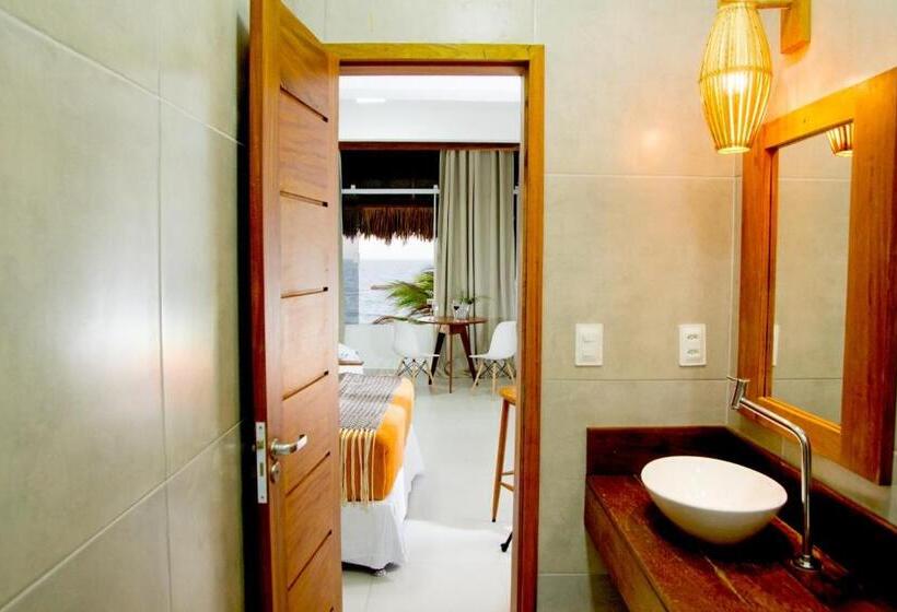 חדר דלוקס נוף לים, Villa água De Coco Preá