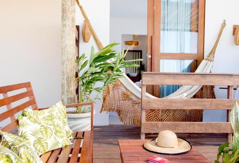 חדר סטנדרט נוף לים, Villa água De Coco Preá